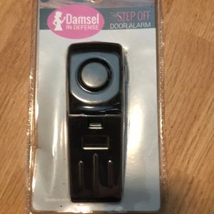 Step off door alarm